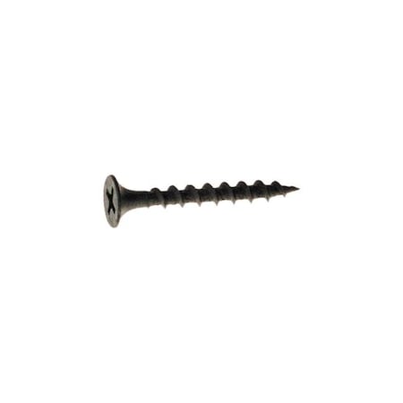 Grip-Rite Drywall Screw, #10 x 3-1/2 in, Steel, Flat Head Phillips Drive 5023811